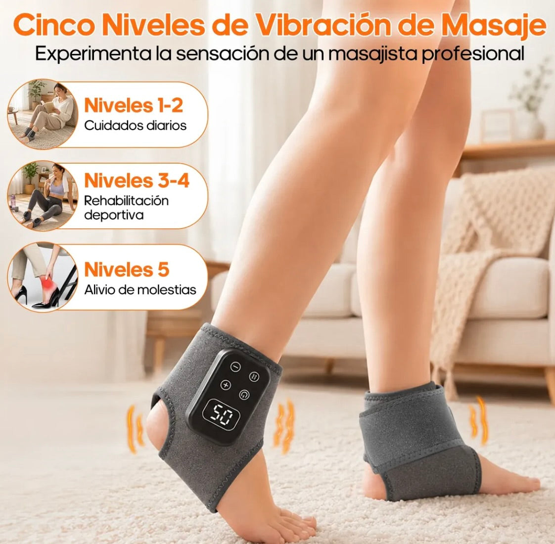Tobillera Recargable Masajeador